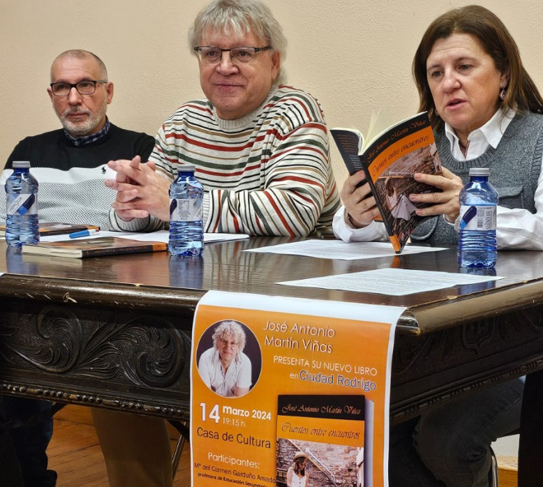Presentación de Cuentos entre encuentros en Ciudad Rodrigo